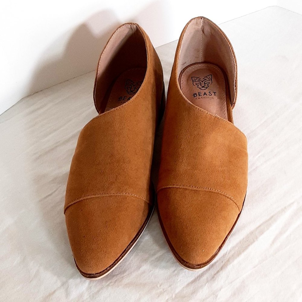 Beast Fashion Vegan Suede Loafers - Picture 3 of 11